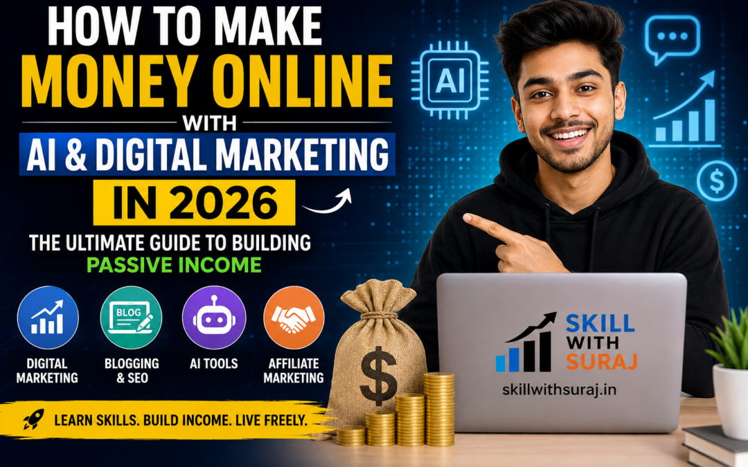 How to Make Money Online With AI & Digital Marketing in 2026: The Ultimate Beginner’s Guide to Building Passive Income